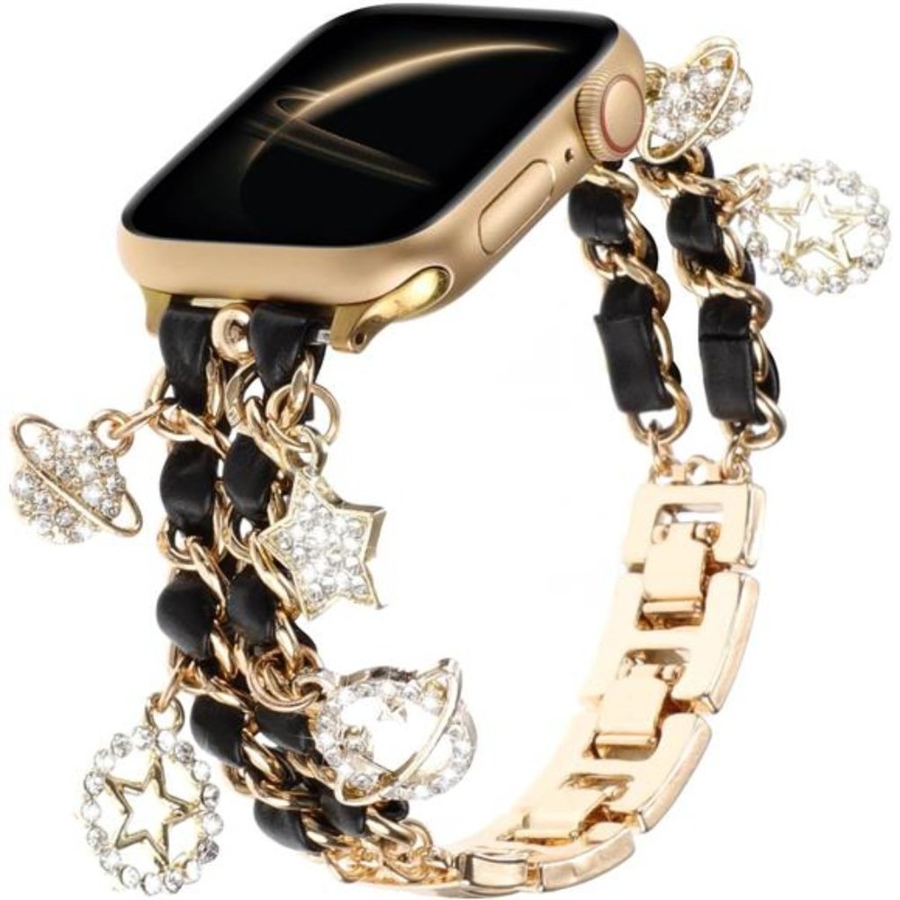 NEW Black/Gold Luxury Apple Watch Band